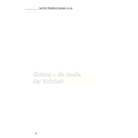 Auf die Wahrheit kommt es an