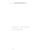 Auf die Wahrheit kommt es an