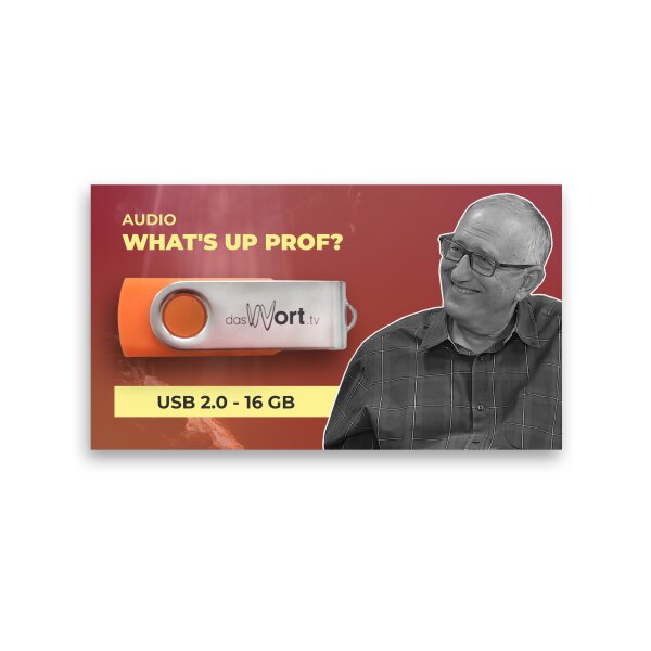 Whats up Prof? (Audio, USB-Stick)