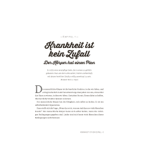 Der Körper heilt sich selbst