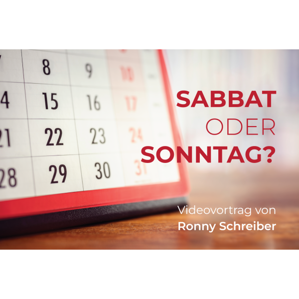 Von Zeichen gezeichnet - Sabbat oder Sonntag? Visitenkarte 20er Pack