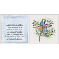 Papagei entdeckt ein Geheimnis