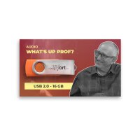 Whats up Prof? (Audio, USB-Stick) Neu 131 - 232