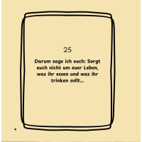 Trachtet zuerst - Matthäus 6, 25-34