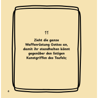 Die Waffenrüstung Gottes - Epheser 6,10-18