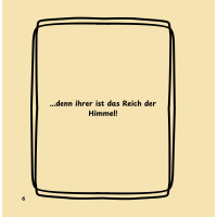 Die Seligpreisungen - Matthäus 5,3-12